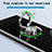 Ultra-thin Transparent TPU Soft Case Cover with Magnetic Finger Ring Stand S04 for Samsung Galaxy S24 Ultra 5G