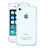 Ultra-thin Transparent TPU Soft Case for Apple iPhone 4 Sky Blue