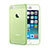 Ultra-thin Transparent TPU Soft Case for Apple iPhone 5 Green