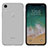 Ultra-thin Transparent TPU Soft Case for Apple iPhone XR Gray