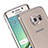 Ultra-thin Transparent TPU Soft Case for Samsung Galaxy S6 Edge SM-G925 Gray