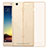 Ultra-thin Transparent TPU Soft Case for Xiaomi Redmi 3 High Edition Gold