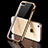 Ultra-thin Transparent TPU Soft Case H01 for Apple iPhone SE Gold