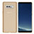 Ultra-thin Transparent TPU Soft Case H01 for Samsung Galaxy Note 8 Duos N950F Gold