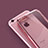 Ultra-thin Transparent TPU Soft Case H02 for Apple iPhone 6 Rose Gold