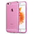 Ultra-thin Transparent TPU Soft Case H17 for Apple iPhone 6 Pink