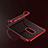 Ultra-thin Transparent TPU Soft Case T02 for OnePlus 6 Red