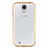 Ultra-thin Transparent TPU Soft Case T02 for Samsung Galaxy S4 i9500 i9505 Gold