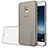 Ultra-thin Transparent TPU Soft Case T03 for Samsung Galaxy J7 Plus Gray