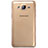 Ultra-thin Transparent TPU Soft Case T03 for Samsung Galaxy On5 G550FY Gold