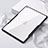 Ultra-thin Transparent TPU Soft Case T04 for Apple iPad 10.2 (2019) Black