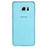 Ultra-thin Transparent TPU Soft Case T04 for Samsung Galaxy S6 Edge+ Plus SM-G928F Blue