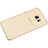 Ultra-thin Transparent TPU Soft Case T04 for Samsung Galaxy S6 Edge+ Plus SM-G928F Gold