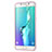 Ultra-thin Transparent TPU Soft Case T04 for Samsung Galaxy S6 Edge+ Plus SM-G928F Pink