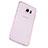 Ultra-thin Transparent TPU Soft Case T04 for Samsung Galaxy S6 Edge+ Plus SM-G928F Pink