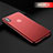 Ultra-thin Transparent TPU Soft Case T06 for Apple iPhone X Red