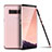 Ultra-thin Transparent TPU Soft Case T06 for Samsung Galaxy Note 8 Duos N950F Pink