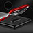 Ultra-thin Transparent TPU Soft Case T06 for Samsung Galaxy Note 8 Duos N950F Red