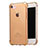 Ultra-thin Transparent TPU Soft Case T07 for Apple iPhone SE (2020) Gold