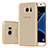 Ultra-thin Transparent TPU Soft Case T07 for Samsung Galaxy S7 Edge G935F Gold