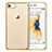 Ultra-thin Transparent TPU Soft Case T18 for Apple iPhone 8 Gold