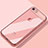 Ultra-thin Transparent TPU Soft Case T18 for Apple iPhone 8 Rose Gold