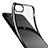 Ultra-thin Transparent TPU Soft Case T18 for Apple iPhone SE (2020) Black