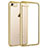 Ultra-thin Transparent TPU Soft Case T18 for Apple iPhone SE3 2022 Gold