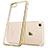 Ultra-thin Transparent TPU Soft Case T18 for Apple iPhone SE3 2022 Gold