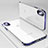 Ultra-thin Transparent TPU Soft Case T19 for Apple iPhone X Blue