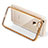 Ultra-thin Transparent TPU Soft Case T21 for Apple iPhone 7 Gold