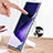 Ultra-thin Transparent TPU Soft Case with Stand for Samsung Galaxy Note 20 Ultra 5G Clear