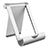 Universal Cell Phone Stand Smartphone Holder for Desk K21 Silver