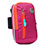 Universal Gym Sport Running Jog Arm Band Strap Case A10 Hot Pink