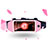 Universal Gym Sport Running Jog Belt Loop Strap Case Pink