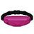 Universal Gym Sport Running Jog Belt Loop Strap Case S05 Hot Pink