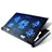 Universal Laptop Stand Notebook Holder Cooling Pad USB Fans 9 inch to 16 inch M01 for Apple MacBook 12 inch Black