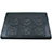 Universal Laptop Stand Notebook Holder Cooling Pad USB Fans 9 inch to 16 inch M03 for Apple MacBook 12 inch Black