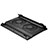 Universal Laptop Stand Notebook Holder Cooling Pad USB Fans 9 inch to 16 inch M05 for Huawei Honor MagicBook 14 Silver