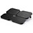 Universal Laptop Stand Notebook Holder Cooling Pad USB Fans 9 inch to 16 inch M06 for Apple MacBook Air 13 inch (2020) Black