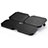 Universal Laptop Stand Notebook Holder Cooling Pad USB Fans 9 inch to 16 inch M06 for Huawei MateBook D15 (2020) 15.6 Black