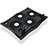 Universal Laptop Stand Notebook Holder Cooling Pad USB Fans 9 inch to 16 inch M08 for Apple MacBook Pro 13 inch Black