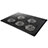 Universal Laptop Stand Notebook Holder Cooling Pad USB Fans 9 inch to 16 inch M09 for Apple MacBook 12 inch Black