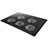 Universal Laptop Stand Notebook Holder Cooling Pad USB Fans 9 inch to 16 inch M09 for Samsung Galaxy Book Flex 15.6 NP950QCG Black