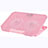 Universal Laptop Stand Notebook Holder Cooling Pad USB Fans 9 inch to 16 inch M16 for Apple MacBook 12 inch Pink