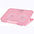 Universal Laptop Stand Notebook Holder Cooling Pad USB Fans 9 inch to 16 inch M16 for Apple MacBook Pro 15 inch Pink