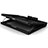 Universal Laptop Stand Notebook Holder Cooling Pad USB Fans 9 inch to 16 inch M19 for Apple MacBook Pro 13 inch Black