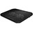 Universal Laptop Stand Notebook Holder Cooling Pad USB Fans 9 inch to 16 inch M20 for Apple MacBook Air 13 inch (2020) Black