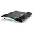 Universal Laptop Stand Notebook Holder Cooling Pad USB Fans 9 inch to 17 inch L01 for Apple MacBook Air 13 inch Black