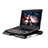 Universal Laptop Stand Notebook Holder Cooling Pad USB Fans 9 inch to 17 inch L01 for Apple MacBook Air 13 inch Black